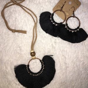 Jewelry Never used Earings and Necklace